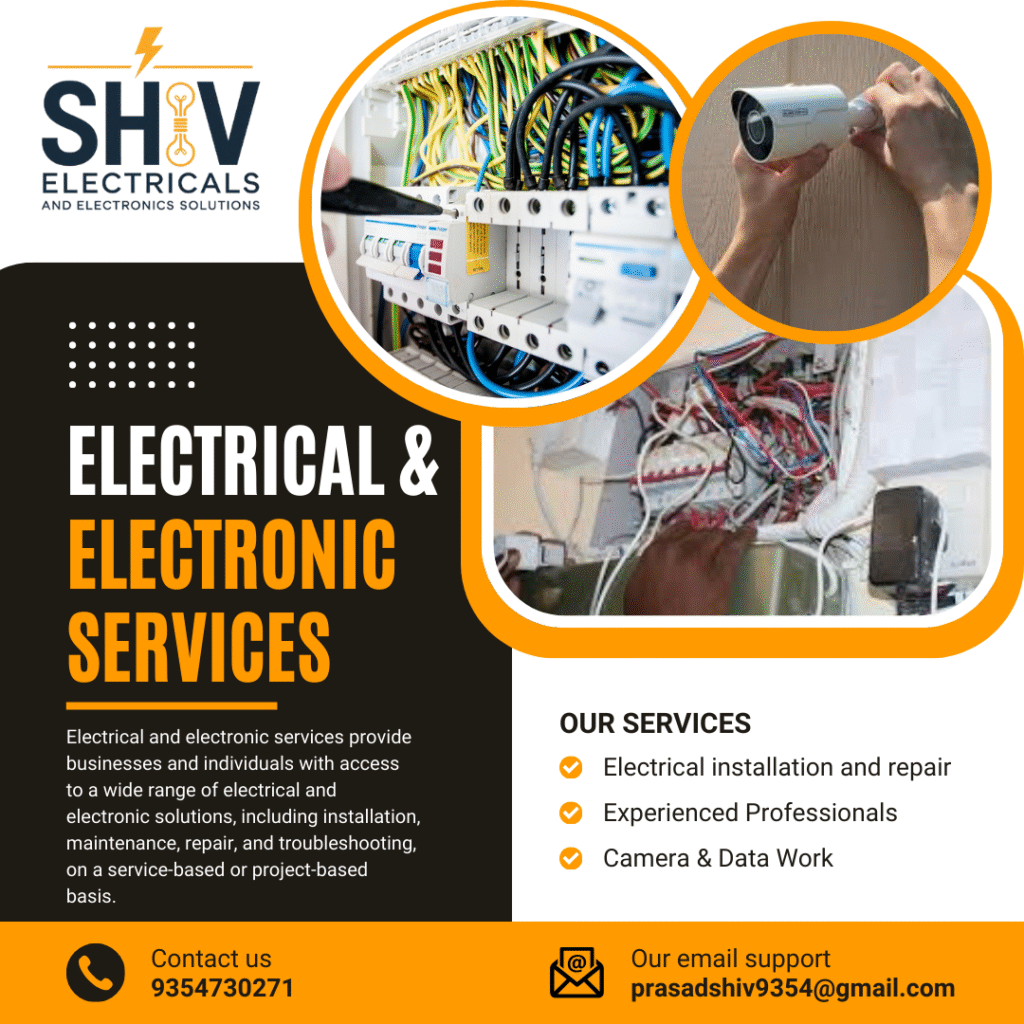 Electricals and electronics services